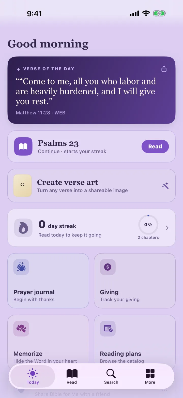 Lavender theme